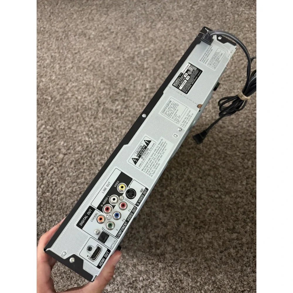 Sony 5 Disc Changer Player Carousel (DVP-NC800H DVD/CD (HDMI)) No Remote Works